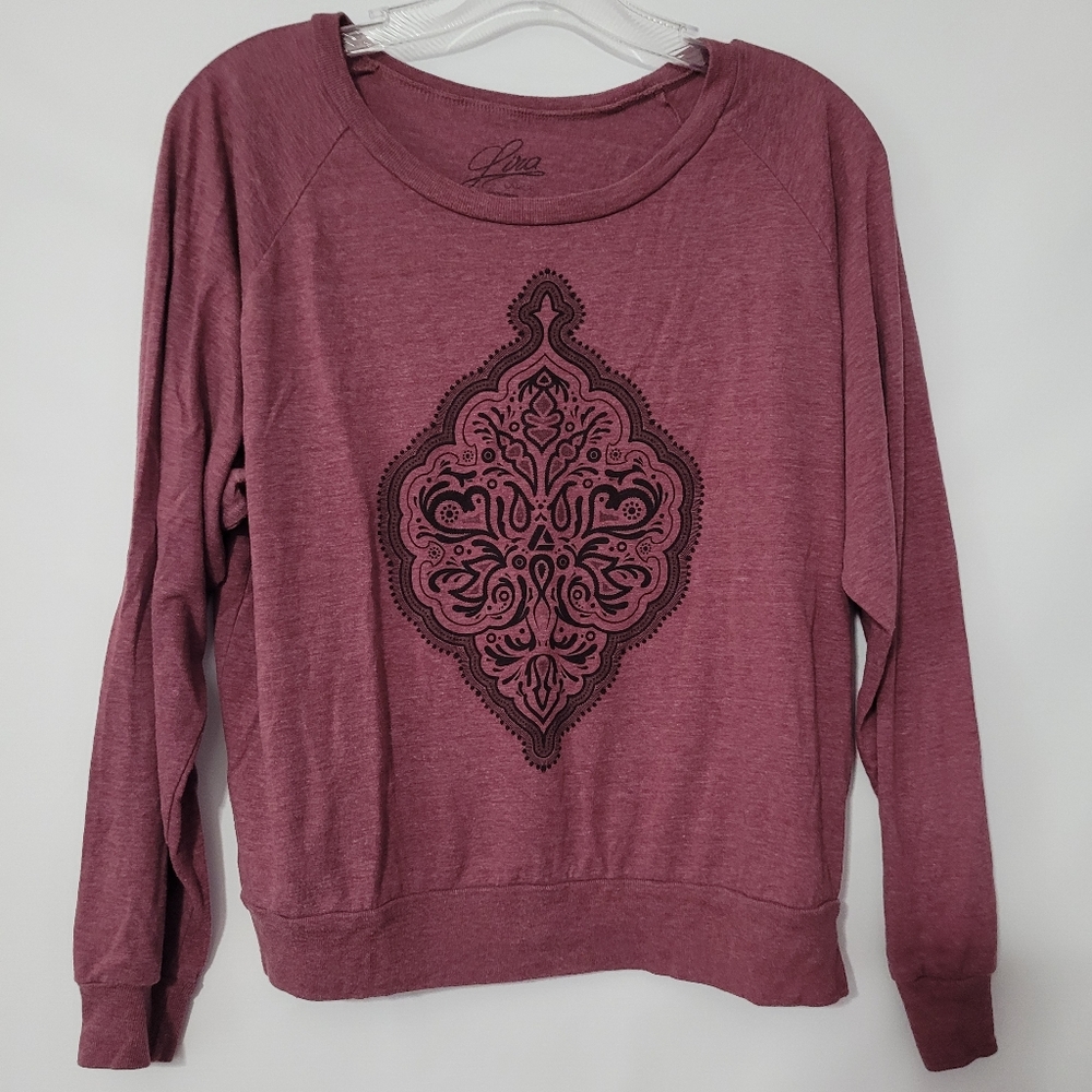 Lira Yoga Long Sleeve Tee Size Large